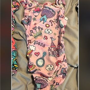 Girls princess dance leotard